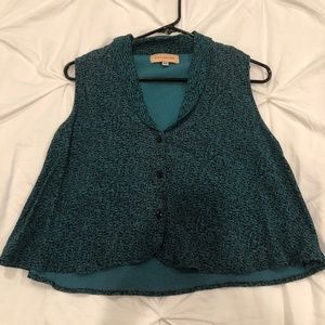Otis & Maclain Turquoise Blue Blouse